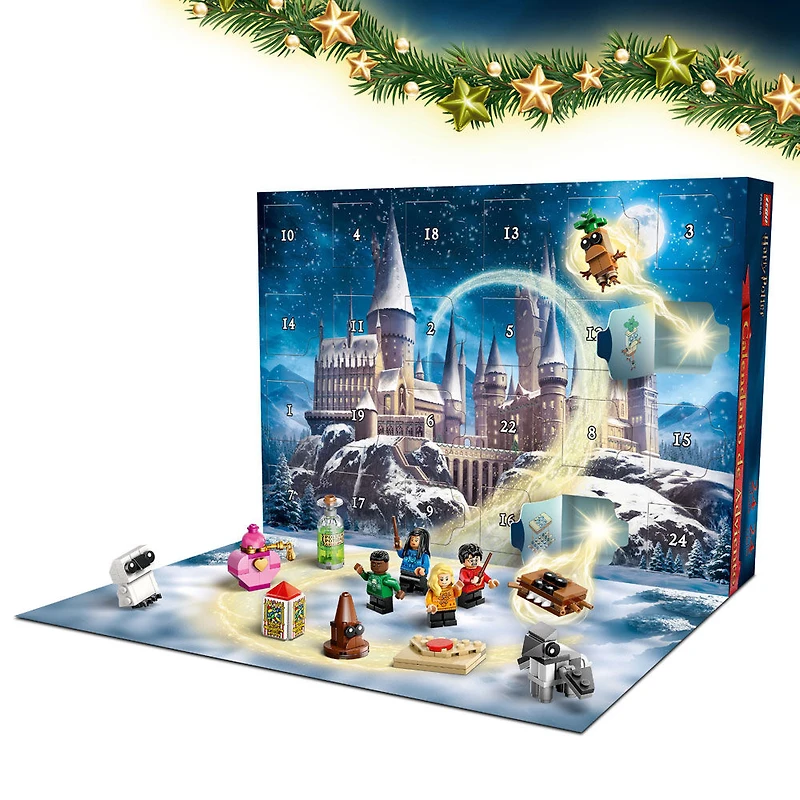 LEGO Harry Potter Advent Calendar 2025, Wizard Toy, Magical Hogwarts Christmas Gift 76456