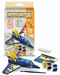 Mini Avion à réaction à assembler Wood WorX