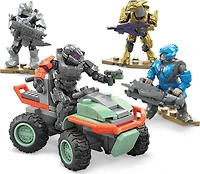 MEGA - Halo - Escorte Mongoose de l'UNSC, 4 micro-figurines, 134 pces