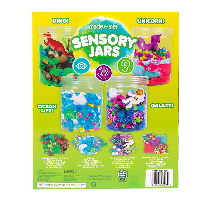 Made By Me Bocaux sensoriels - Édition anglaise