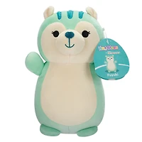 Squishmallows Hugmees de 25,4 cm - Fuyuki l'écureuil vert menthe