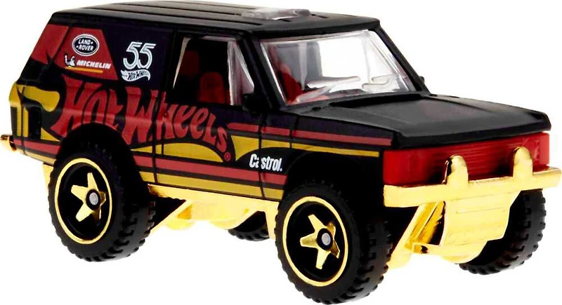 Rétro de véhicule "Perle and Chrome" Range Rover Classique Hot Wheels à l'échelle 1:64