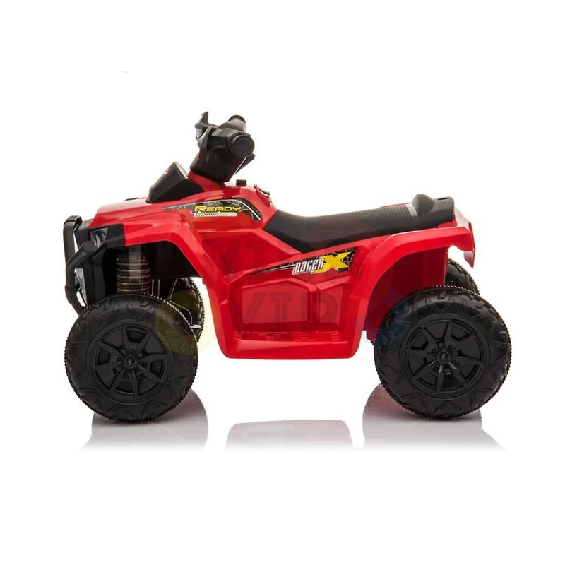 VTT à conducteur porté KidsVip 6V X Edition - Rouge - Édition anglaise