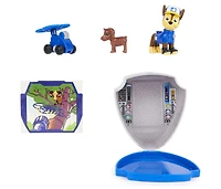 PAW Patrol, Big Truck Pups Chase Action Figure with Clip-on Rescue Drone, Command Center Pod and Animal Friend