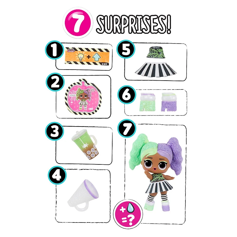 Poupée LOL Surprise Glitter Glow, Cheer Boo