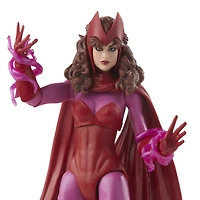 Marvel Legends Series, figurine Scarlet Witch de 15 cm avec pack rétro