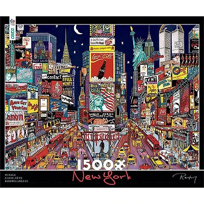 Ceaco - NewYork 1500 Piece Puzzle by Sharie Hatchett Bohlmann