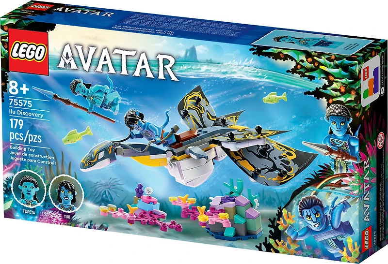 LEGO Avatar La découverte de l'Ilu 75575; Ensemble de jeu de construction (179 pièces)