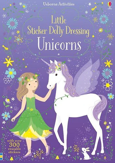 Little Sticker Dolly Dressing: Unicorns - English Edition