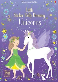 Little Sticker Dolly Dressing: Unicorns - English Edition