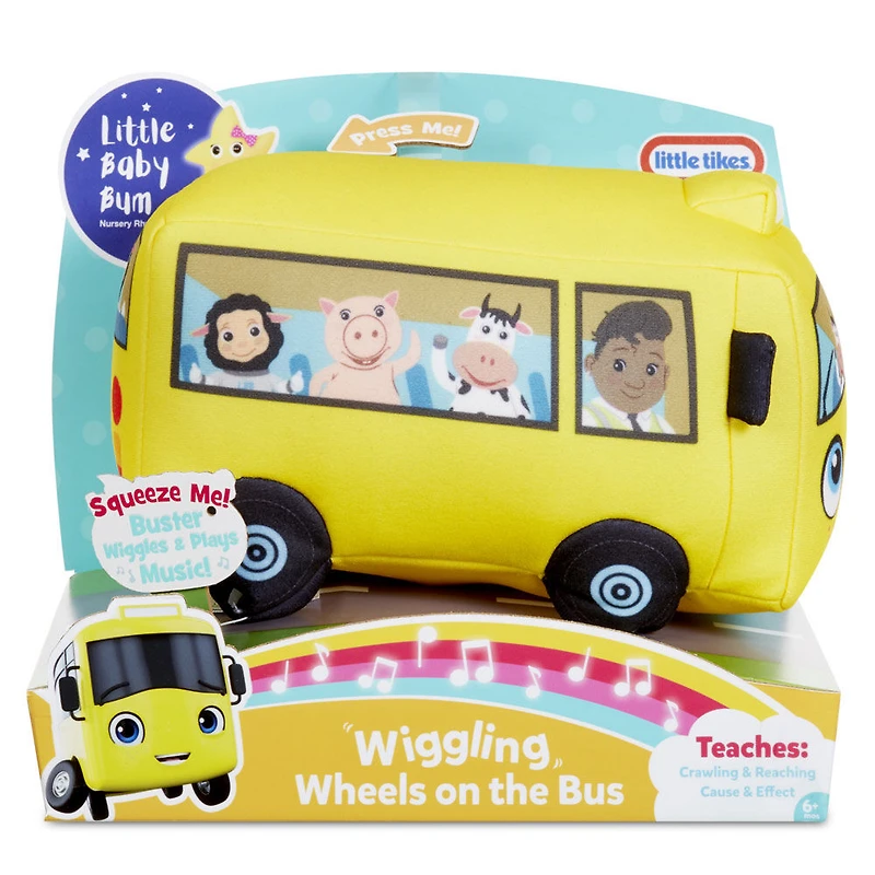 Peluche officielle Little Baby Bum Roues vacillantes de l'autobus