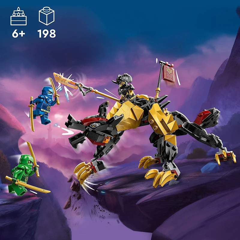 LEGO NINJAGO Le dragon chasseur de l'Empire 71790 Ensemble de jeu de construction (198 pièces)
