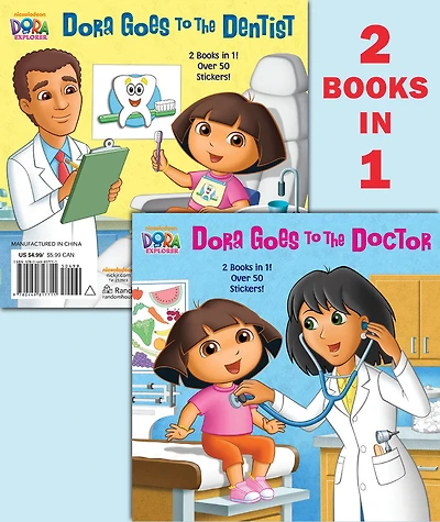 Dora Goes to the Doctor/Dora Goes to the Dentist (Dora the Explorer) - Édition anglaise