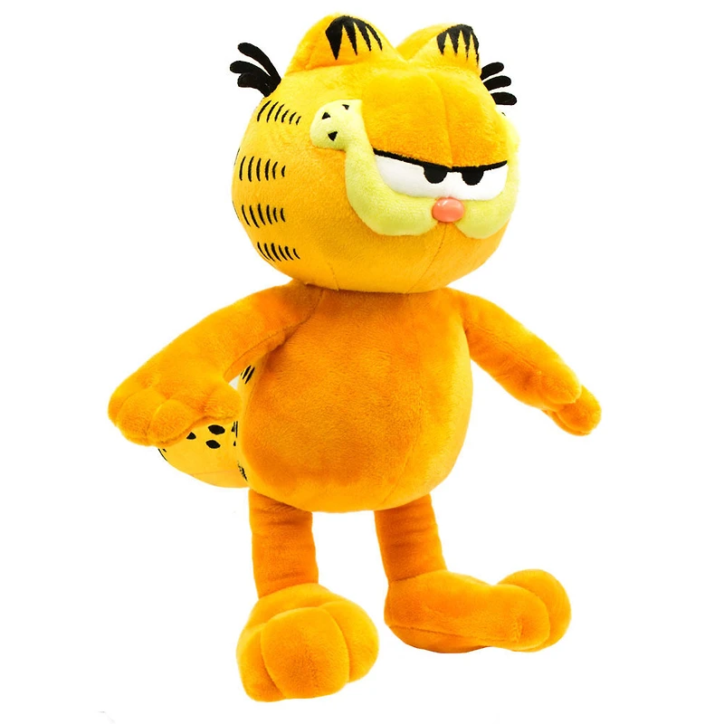 Garfield en peluche version classique- expression grognon - Moyen