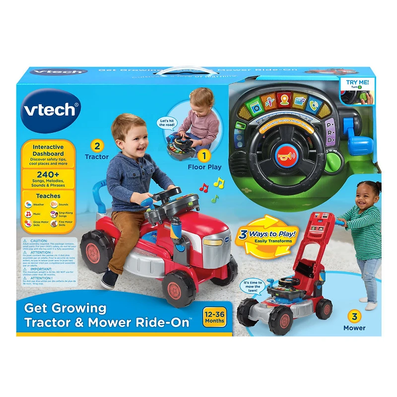 VTech Super tracteur Magi tondeuse - Édition anglaise