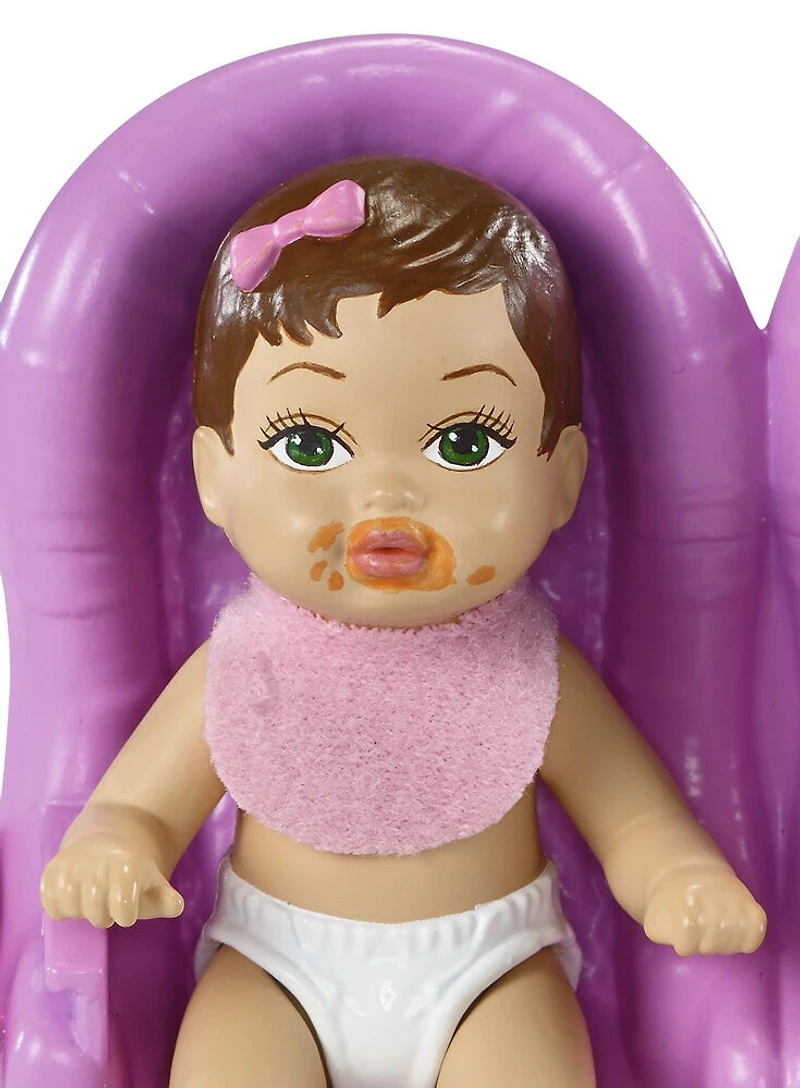 Barbie - Careers Twin Babysitter Doll & Playset