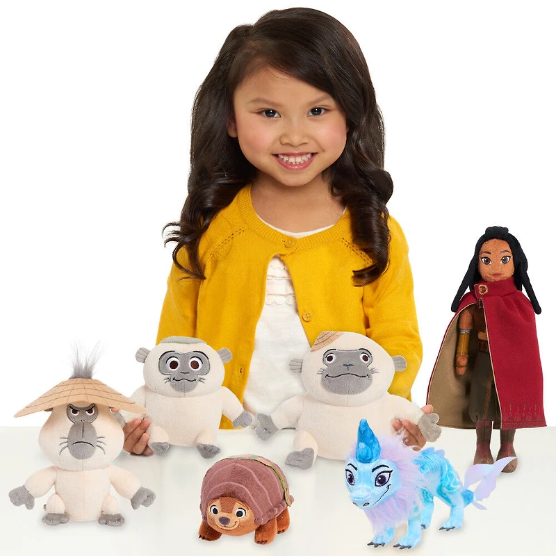 Raya et le Dernier Dragon de Disney - Petite Peluche de Tuk Tuk de 18 cm (7 pouces)