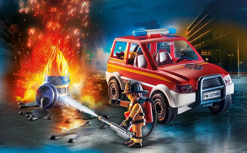 Urgent incendie de ville - Playmobil