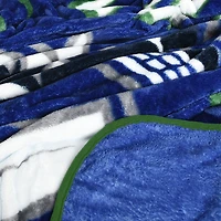 Couverture douce en peluche des Canucks de Vancouver de la LNH ( x pouces