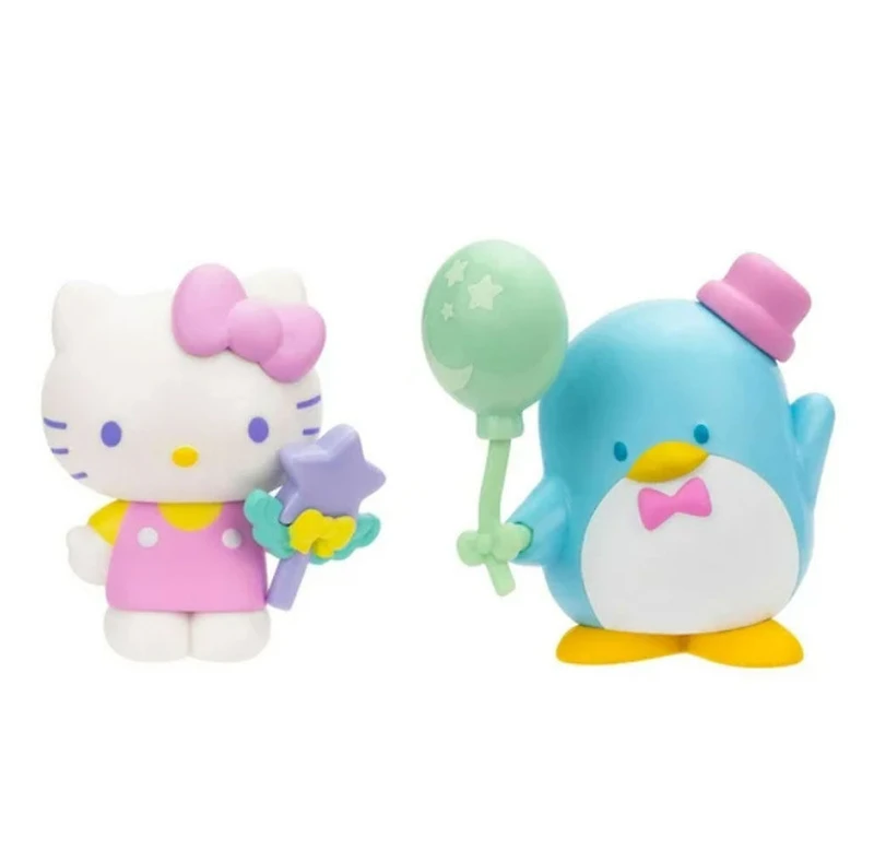 Hello Kitty & Friends 2 Figure Pack: Dreamland - Hello Kitty Wand & Tuxedosam Balloon