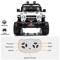 Voltz Toys Jeep avec télécommande