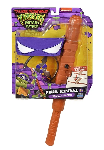 Teenage Mutant Ninja Turtles: Mutant Mayhem Donatello Bo Staff Basic Role Play Set