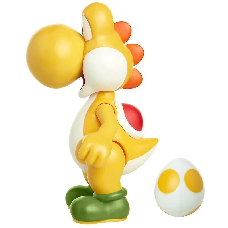 World of Nintendo 4" Figures Wave 19 - Yellow Yoshi with Egg