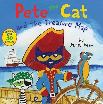 Pete The Cat And The Treasure Map - Édition anglaise