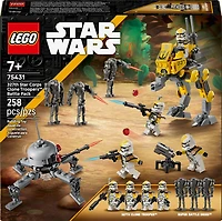 LEGO Star Wars 327th Star Corps Clone Troopers Battle Pack Building Toy for Kids, Ages 7+ - 75431