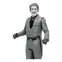 DC Retro 6" Wave 4 Batman 66 - Le Joker (Black and White TV Variant) - Notre exclusivité