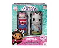 Gabby's Dollhouse, 2-Puzzle Pack 48-Piece Jigsaw Puzzles in Character Storage Tubes Gabby's Dollhouse Toys Kids Puzzles