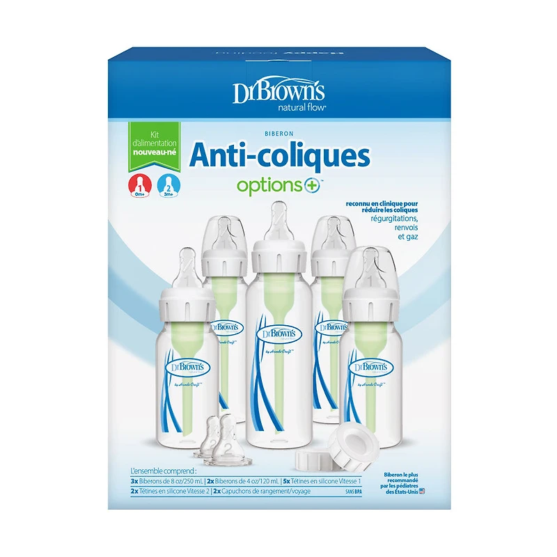 Dr. Brown's Options+ PP Narrow Newborn Feeding Set