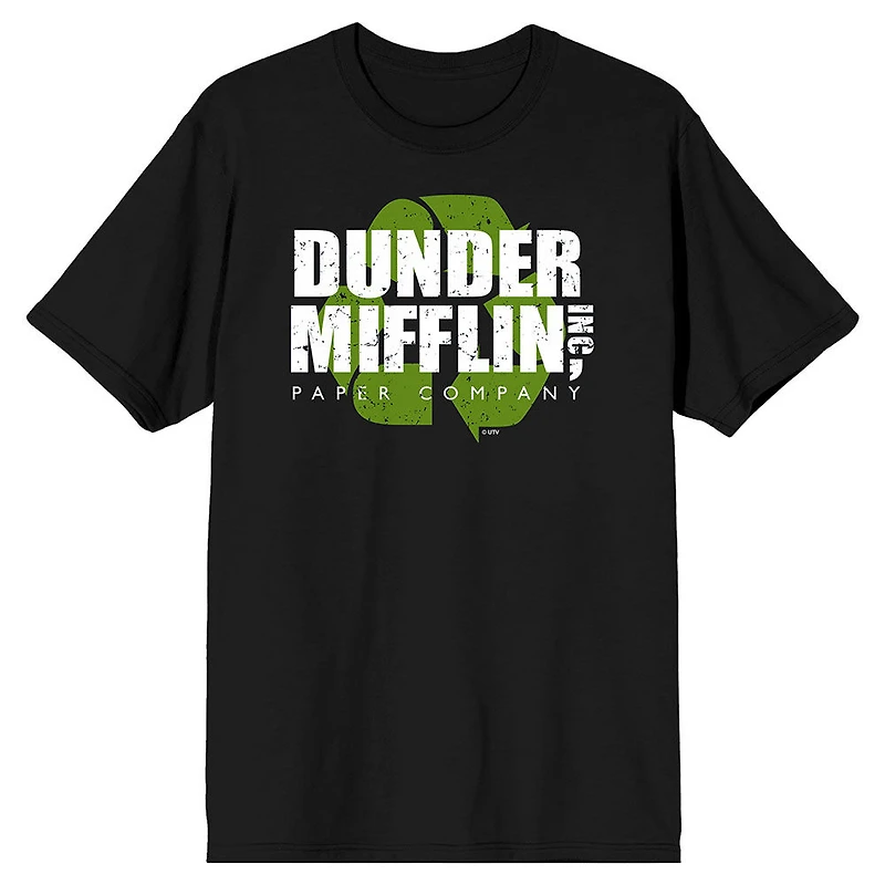 The Office Dunder Mifflin Inc Black T-Shirt