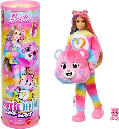 Barbie Cutie Reveal Care Bears Doll & Accessories