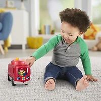 Little People Helping Others Fire Truck Toy - English & French Edition