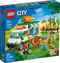 LEGO City La camionnette du marché fermier 60345 Ensemble de construction (310 pièces)
