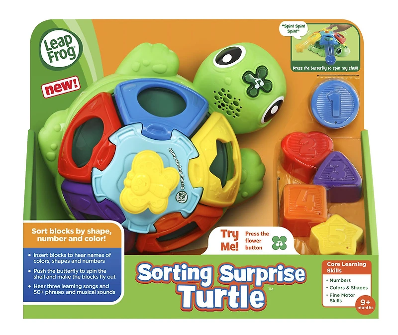 LeapFrog Ma tortue tourni-formes - Édition anglaise