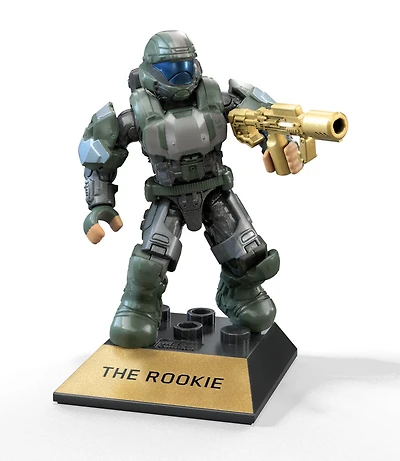 Mega Construx - Halo - Micro-Figurine Articulée - Le Bleu