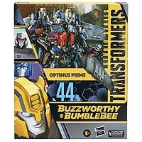 Transformers Studio Series Buzzworthy Bumblebee Leader 44BB Optimus Prime 8.5" Action Figure - R Exclusive