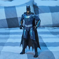Batman, Figurine articulée Bat-Tech Batman de 30,5 cm (costume noir/bleu