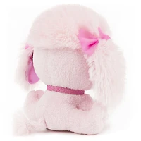 GUND P.Lushes Designer Fashion Pets, Pinkie Monroe, caniche en peluche de luxe douce et élégante avec des paillettes scintillantes, rose, 15,2 cm