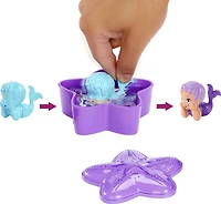 Barbie Color Reveal Rainbow Mermaid Series Baby Doll (Styles May Vary)