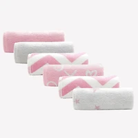 Kushies - Débarbouillettes paquet de 6 - Rose PRT