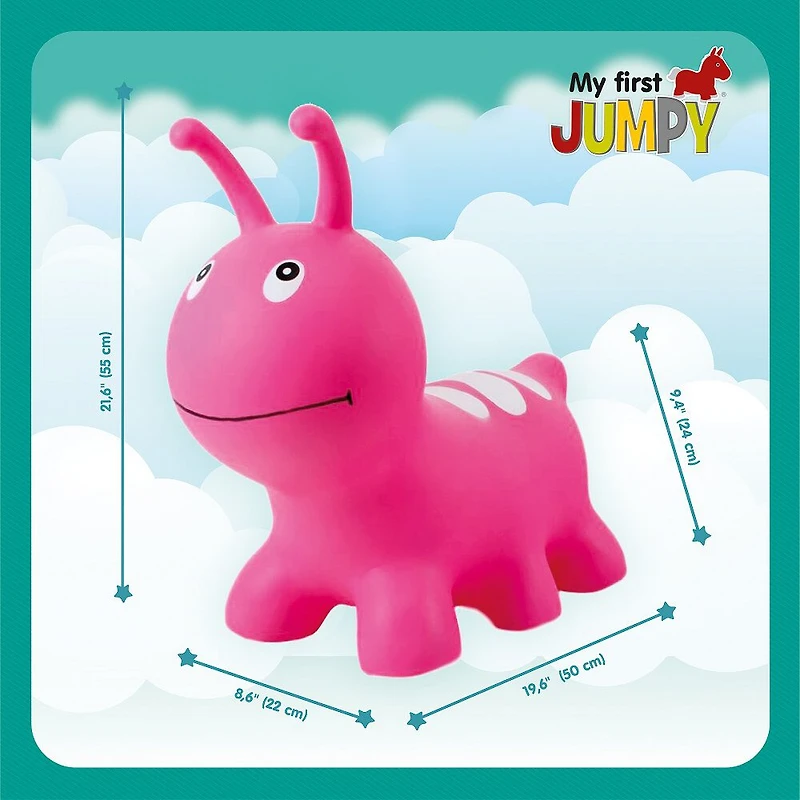 My First Jumpy Wormy - rose