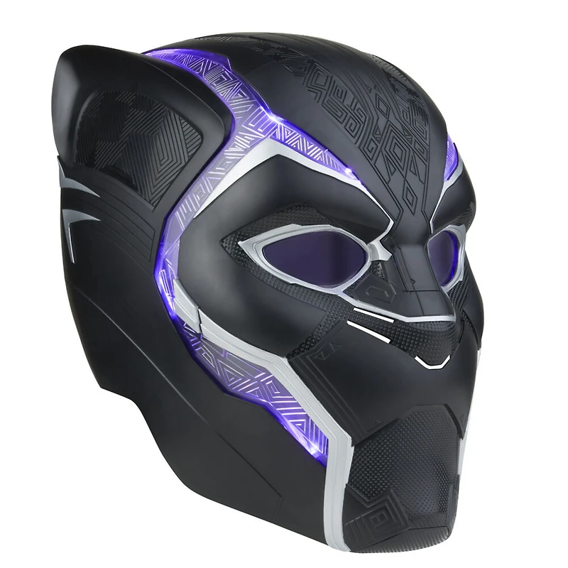 Marvel Legends, casque électronique Black Panther premium avec effets lumineux et lentilles escamotables