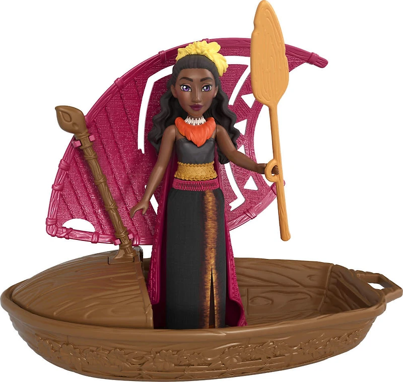 Disney Moana 2 Wayfinder Wonders with Surprise Small Doll, Canoe & Accessory (Styles May Vary)
