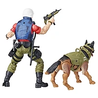 G.I. Joe Classified Series 157, Christopher " Law " Lavigne & Order, figurine avec chien