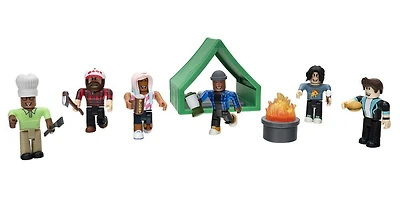 RoBlox - Collection action - Bienvenue à Bloxburg : ensemble de jeu Équipe de camping