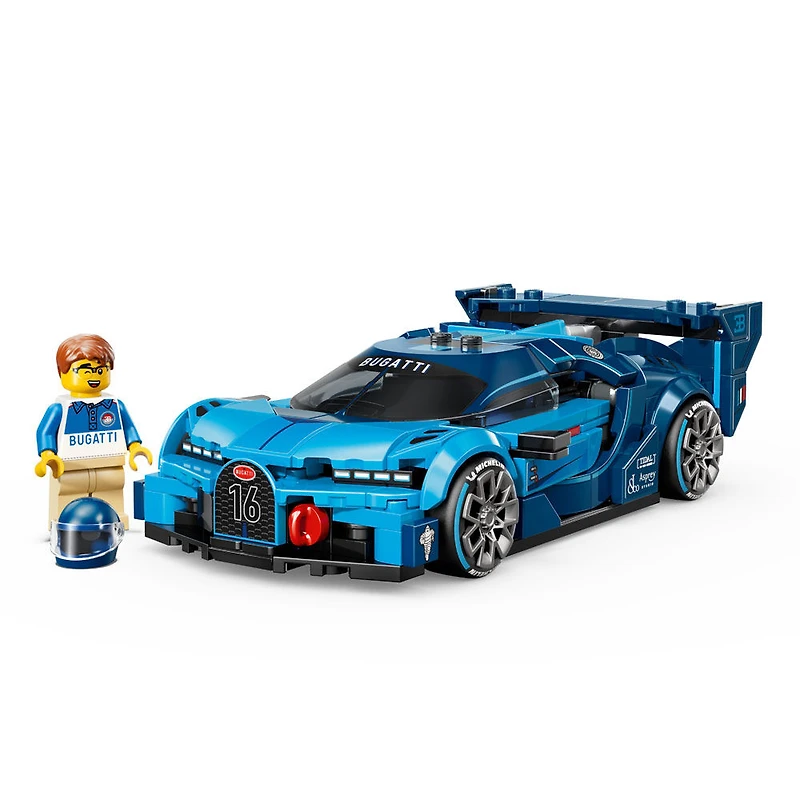 LEGO Speed Champions L'hypervoiture Sport Bugatti Vision Gran Turismo, Ensemble de Modèles et de Construction 77253