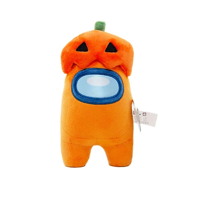 Peluches d'Halloween de 8 po Among Us -  Chapeau de citrouille